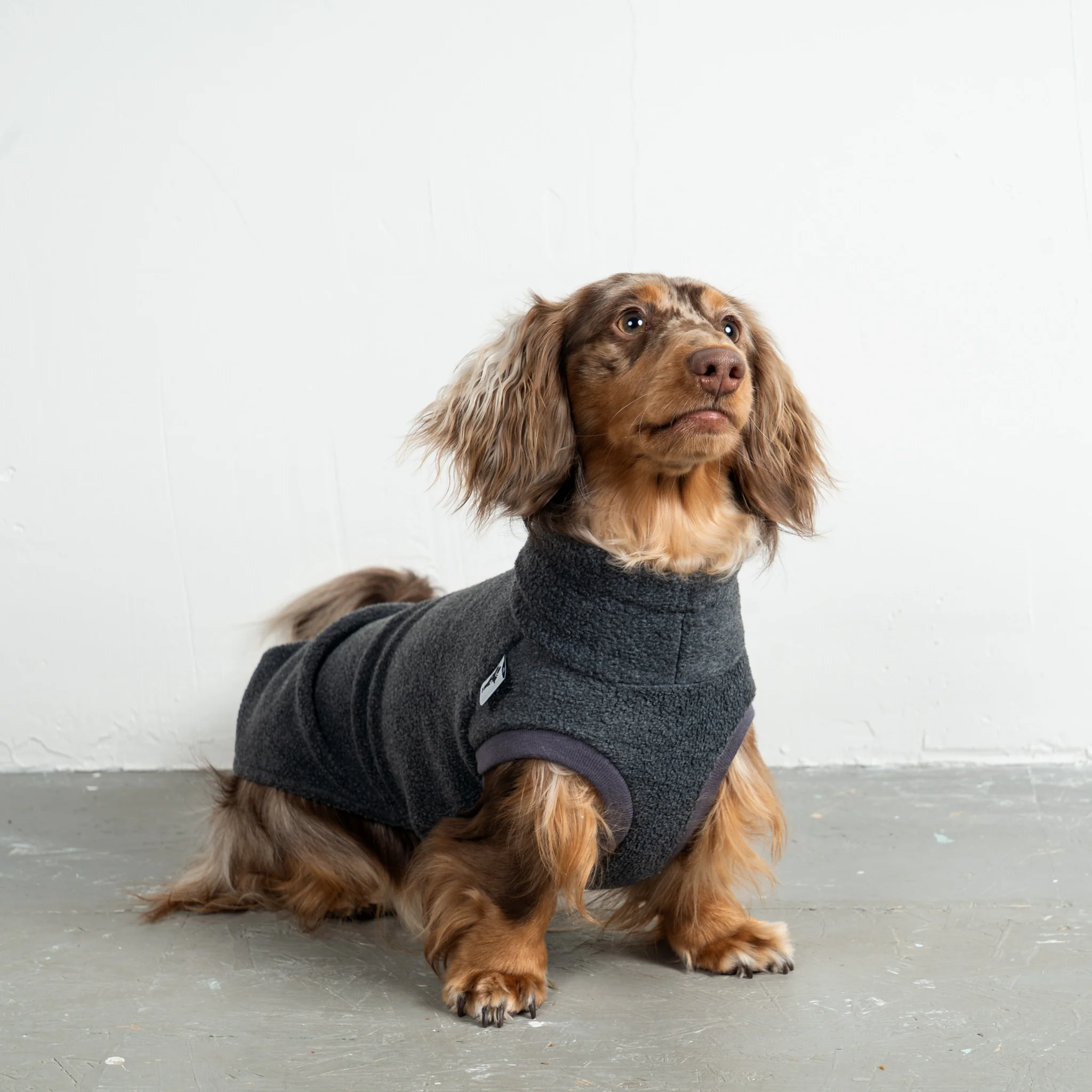 FLEECE SHIRT Dackel Anthrazit - Image 5