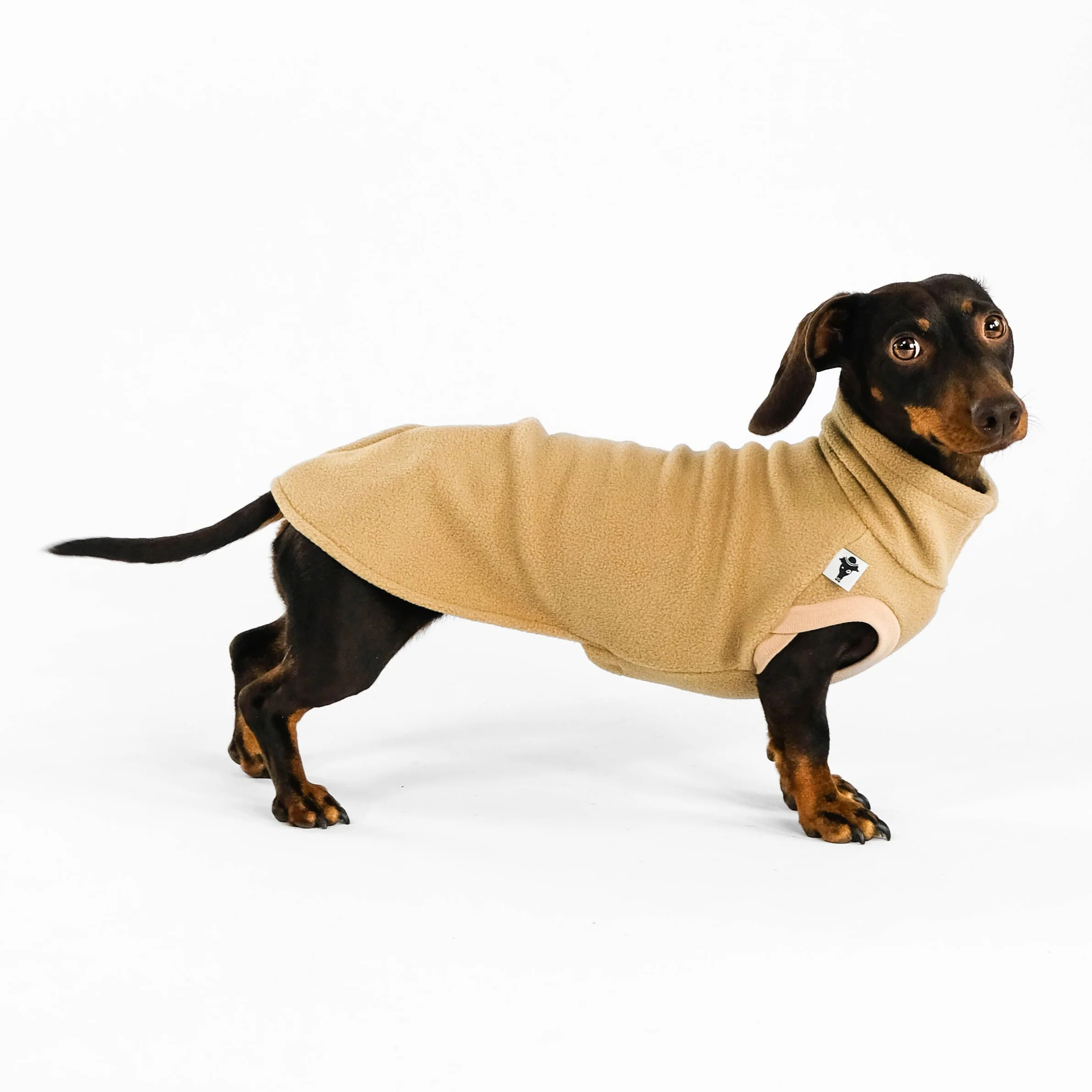 FLEECE SHIRT Dackel Camel - Image 5