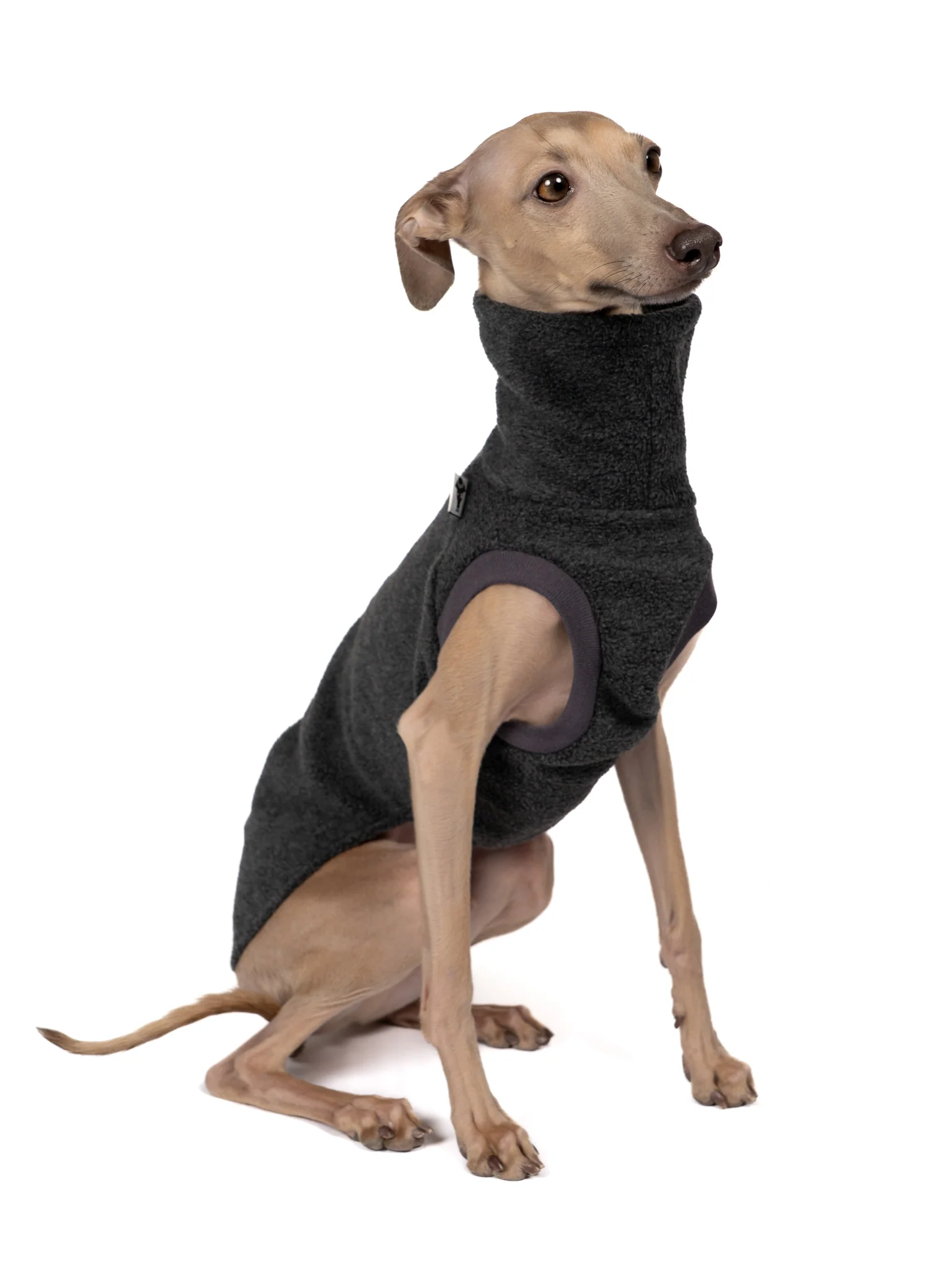 FLEECE SHIRT Iggy Anthrazit - Image 7