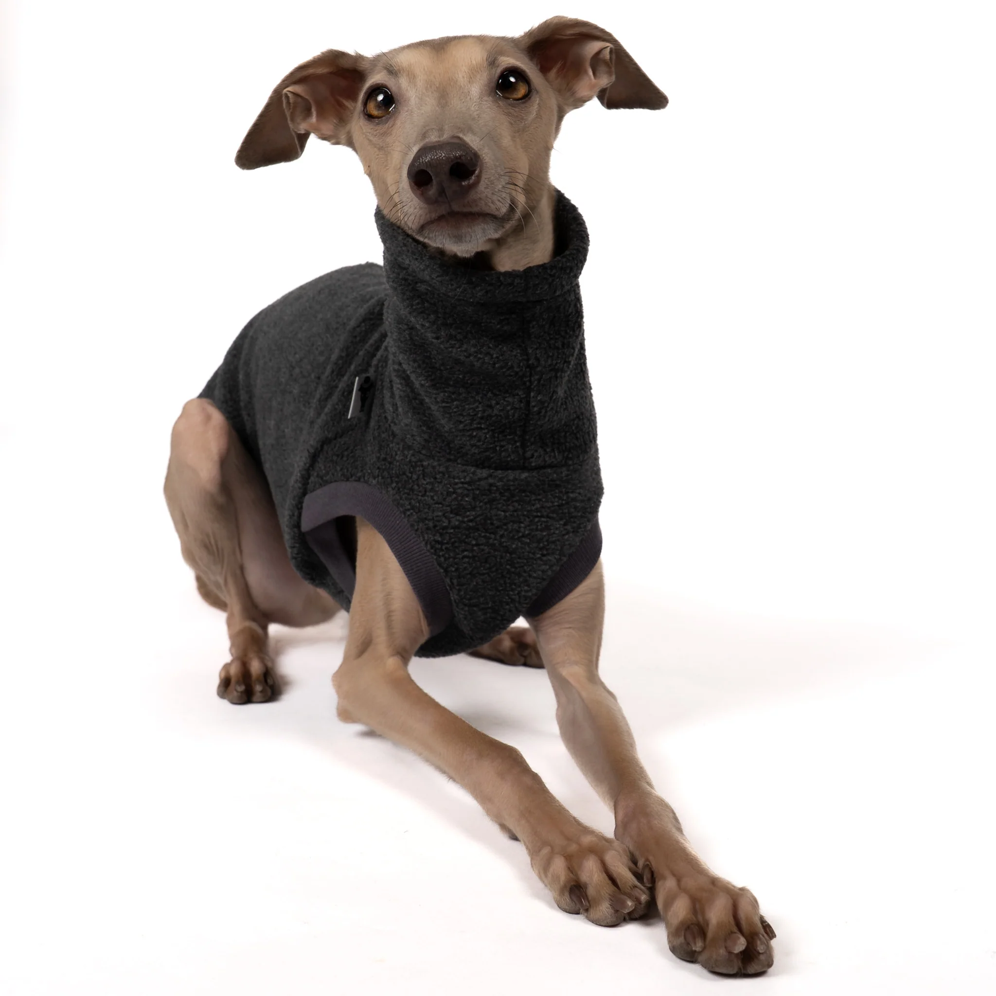 FLEECE SHIRT Iggy Anthrazit - Image 8