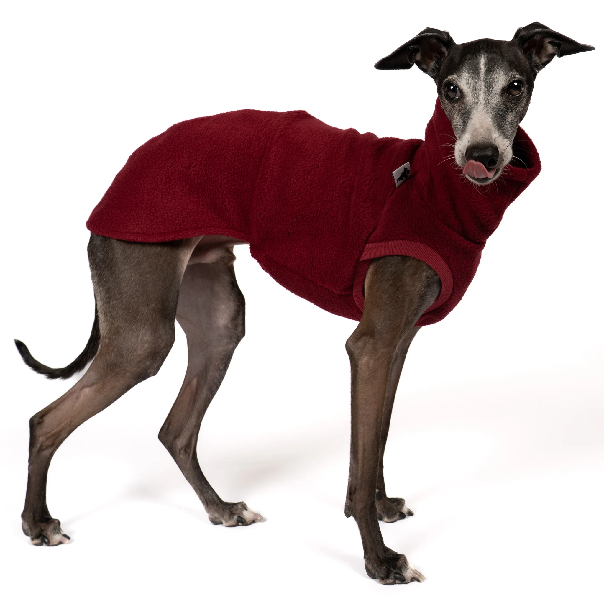 FLEECE SHIRT Iggy Bordeaux - Image 10