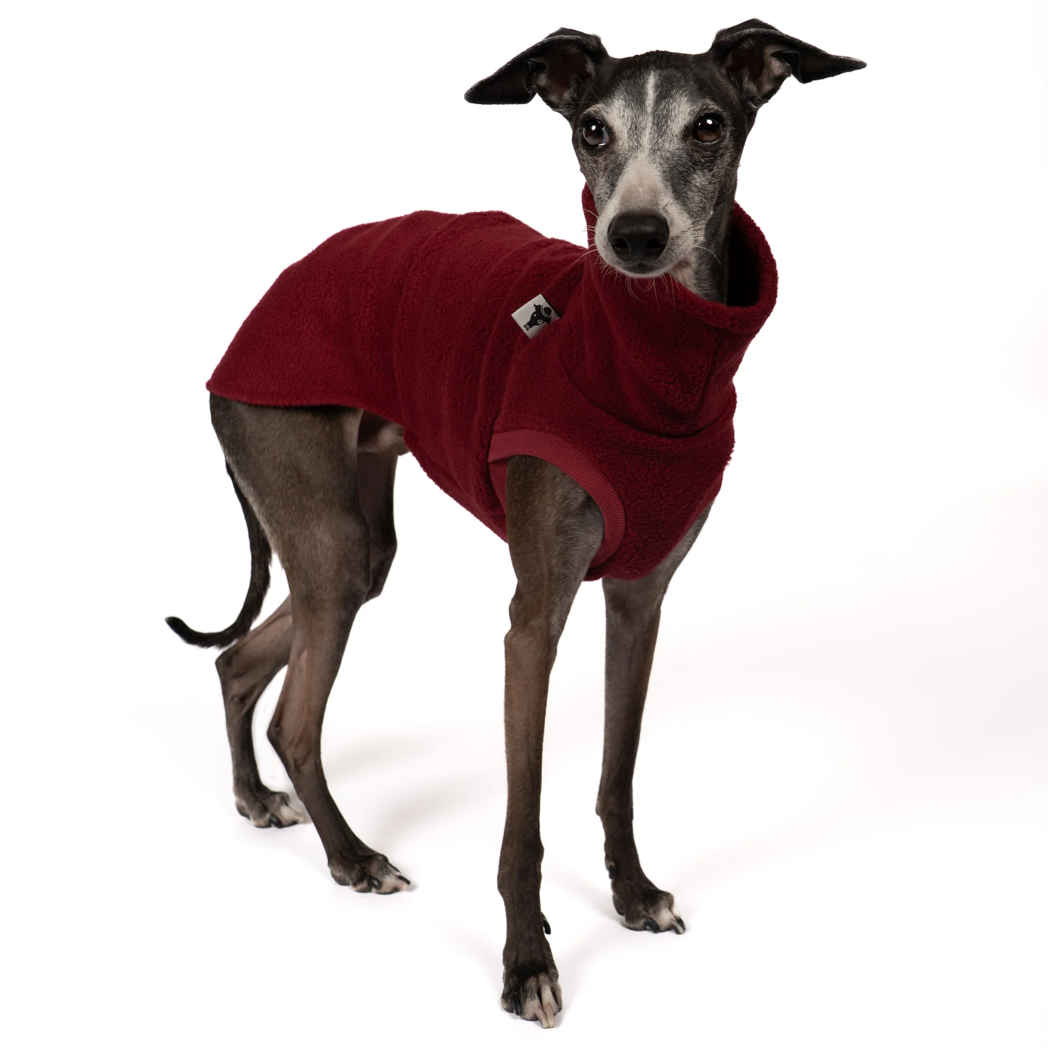 FLEECE SHIRT Iggy Bordeaux - Image 8