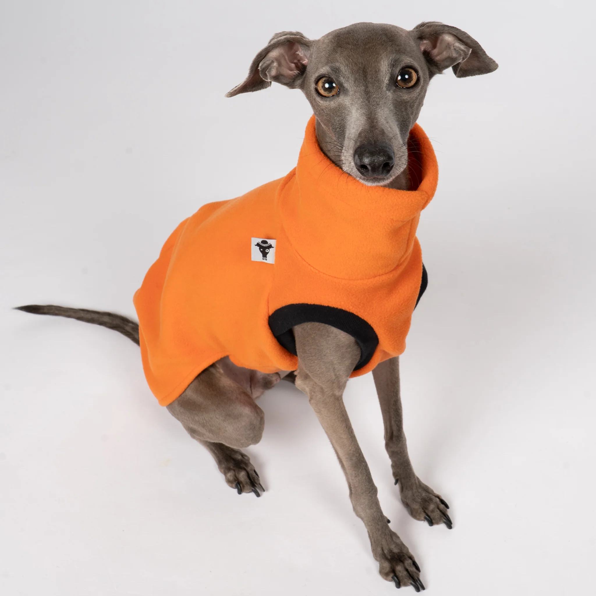FLEECE SHIRT Iggy Orange - Image 4