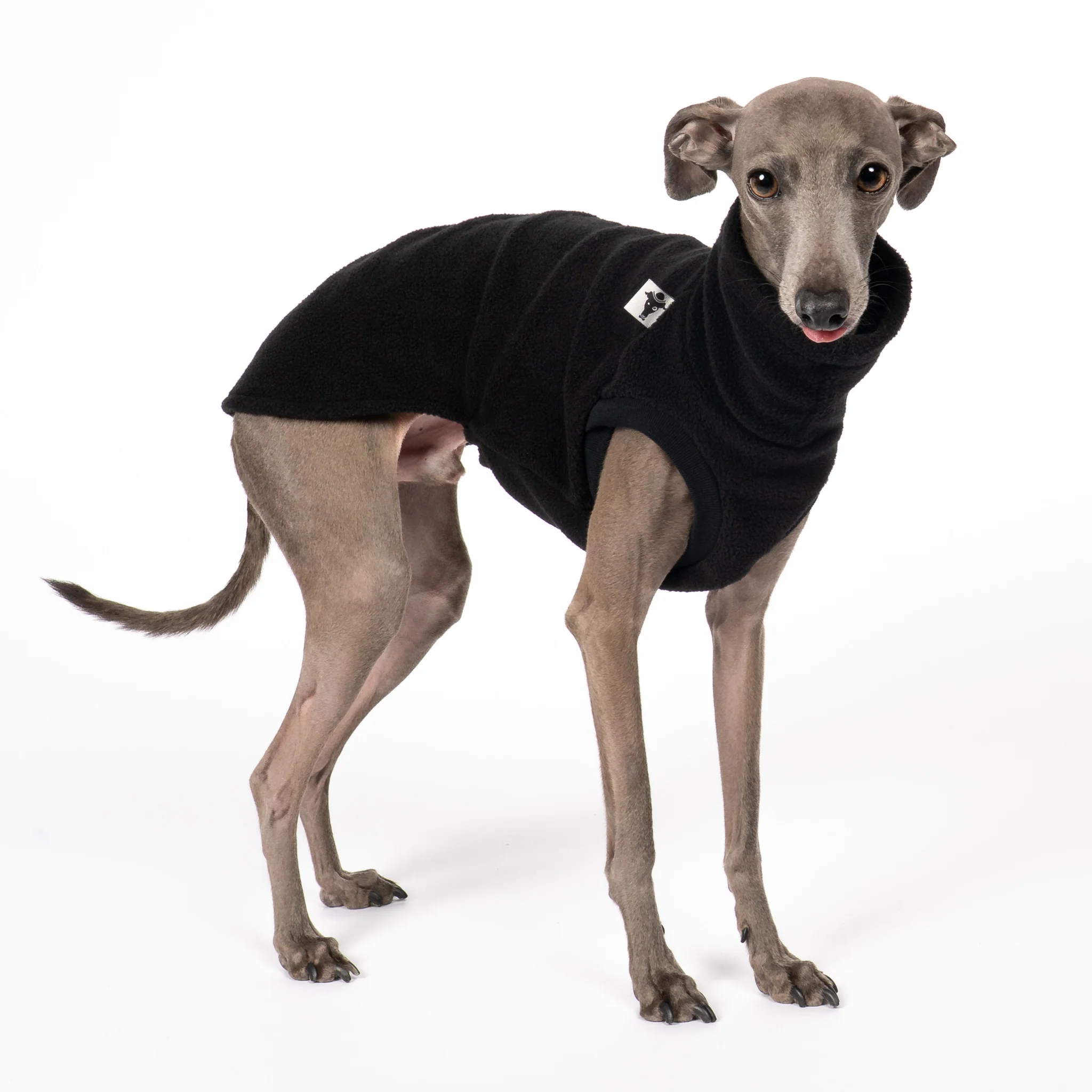 FLEECE SHIRT Iggy Schwarz - Image 4