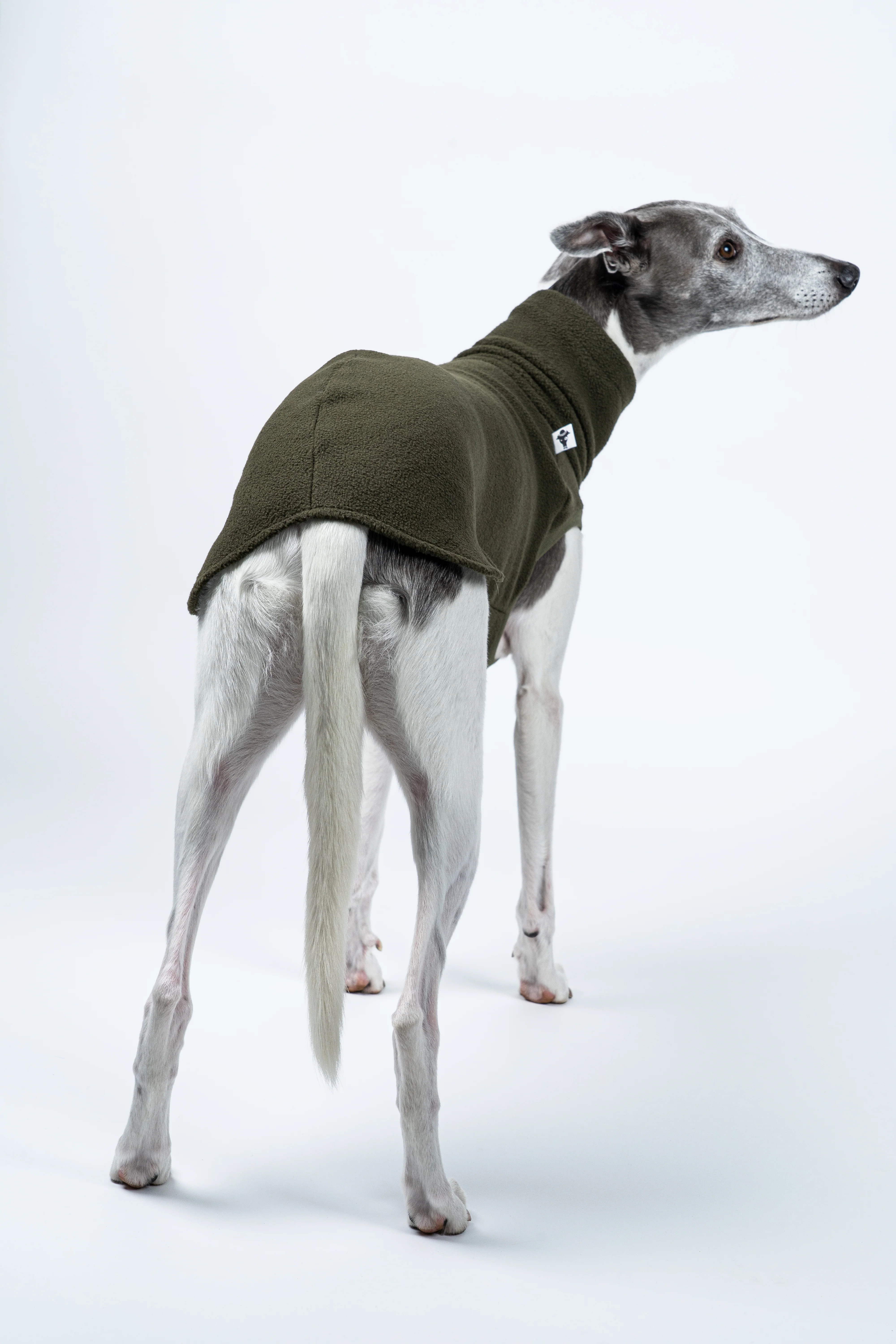 FLEECE SHIRT Windhund Dark Olive - Image 8