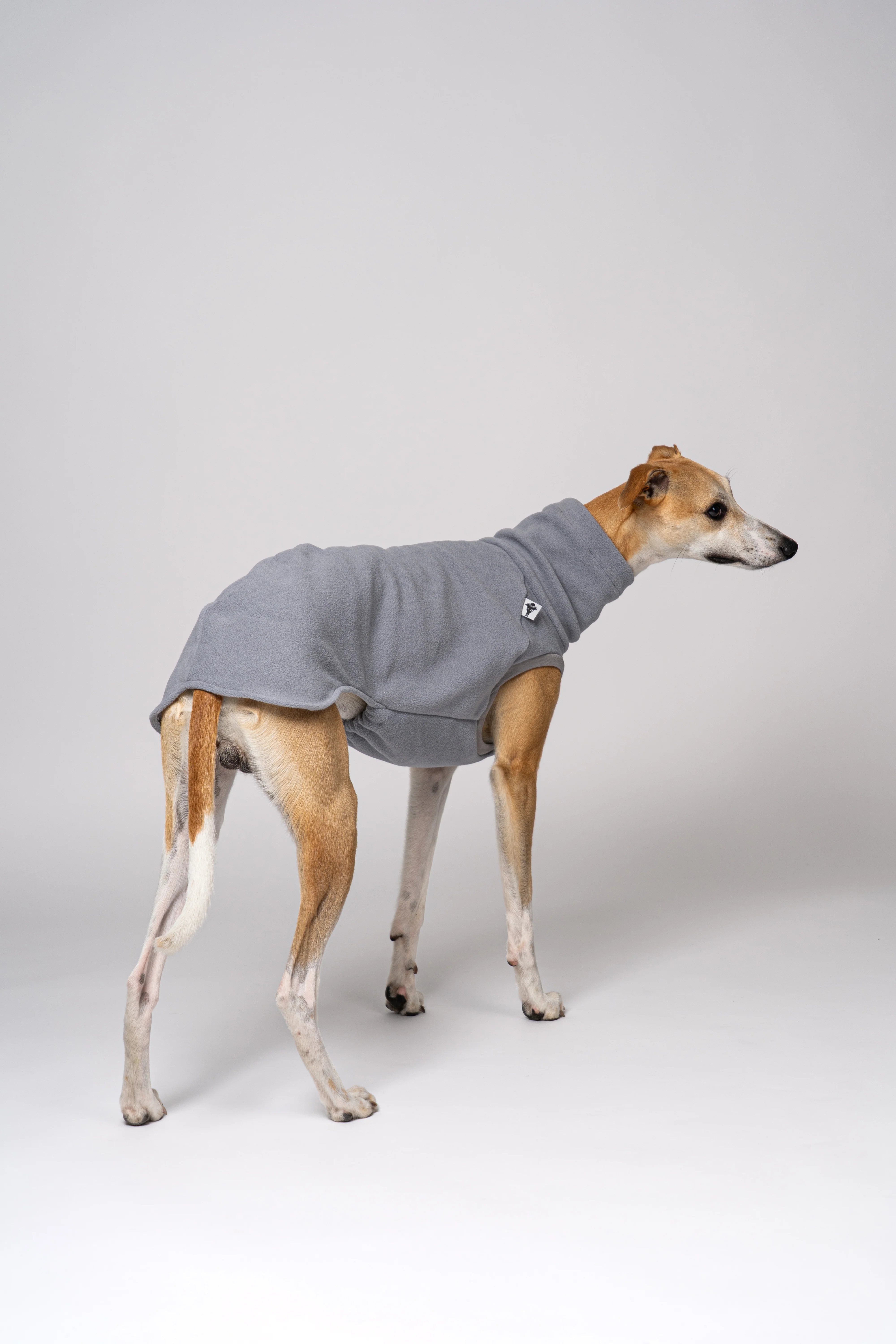 FLEECE SHIRT Windhund Light Grey - Image 5