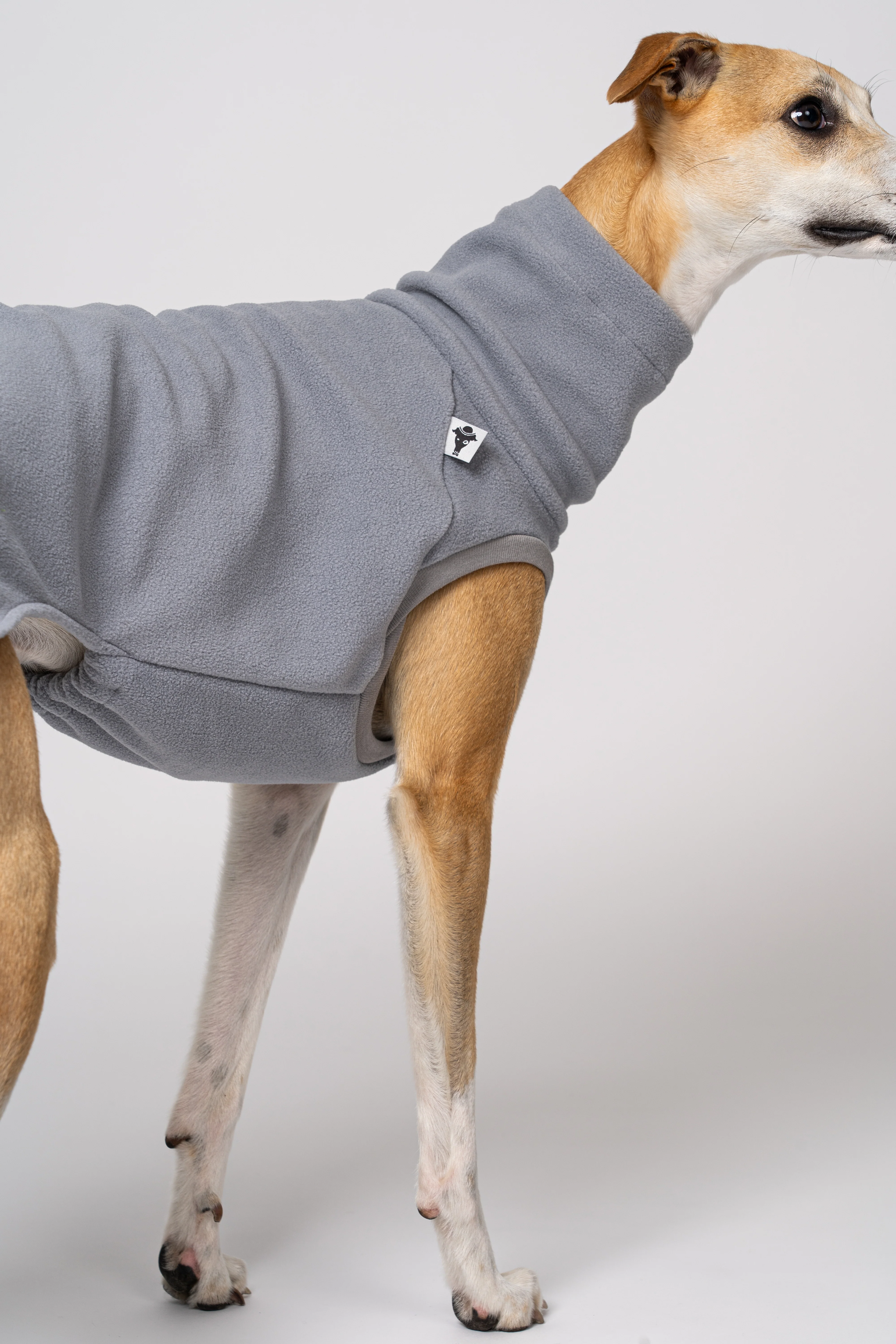 FLEECE SHIRT Windhund Light Grey - Image 6