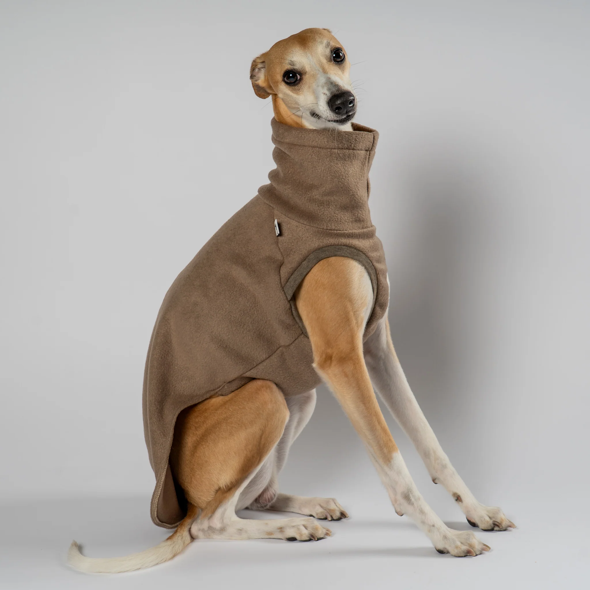 FLEECE SHIRT Windhund Walnut - Image 5