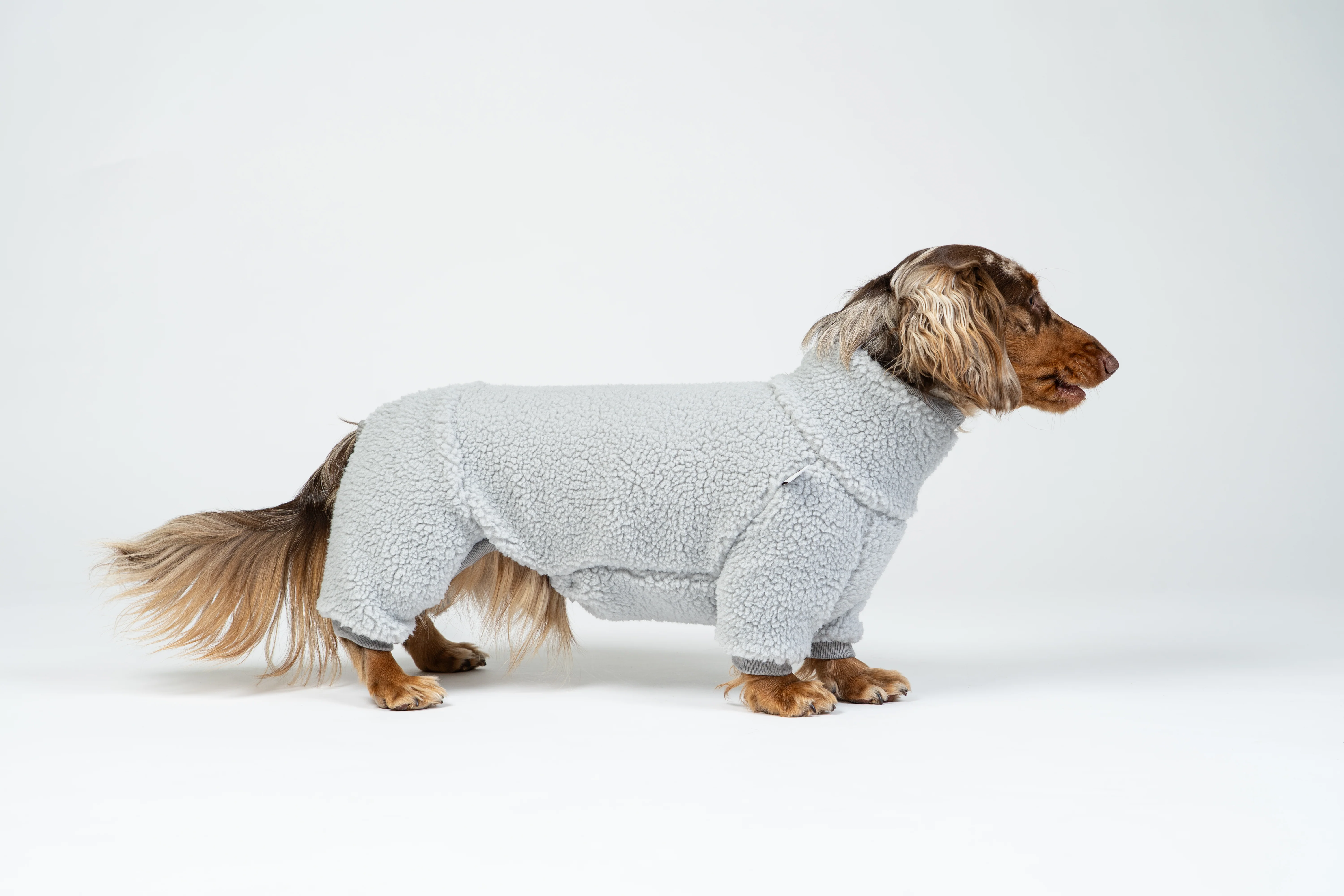TEDDY OVERALL Dackel Light Grey - Image 4
