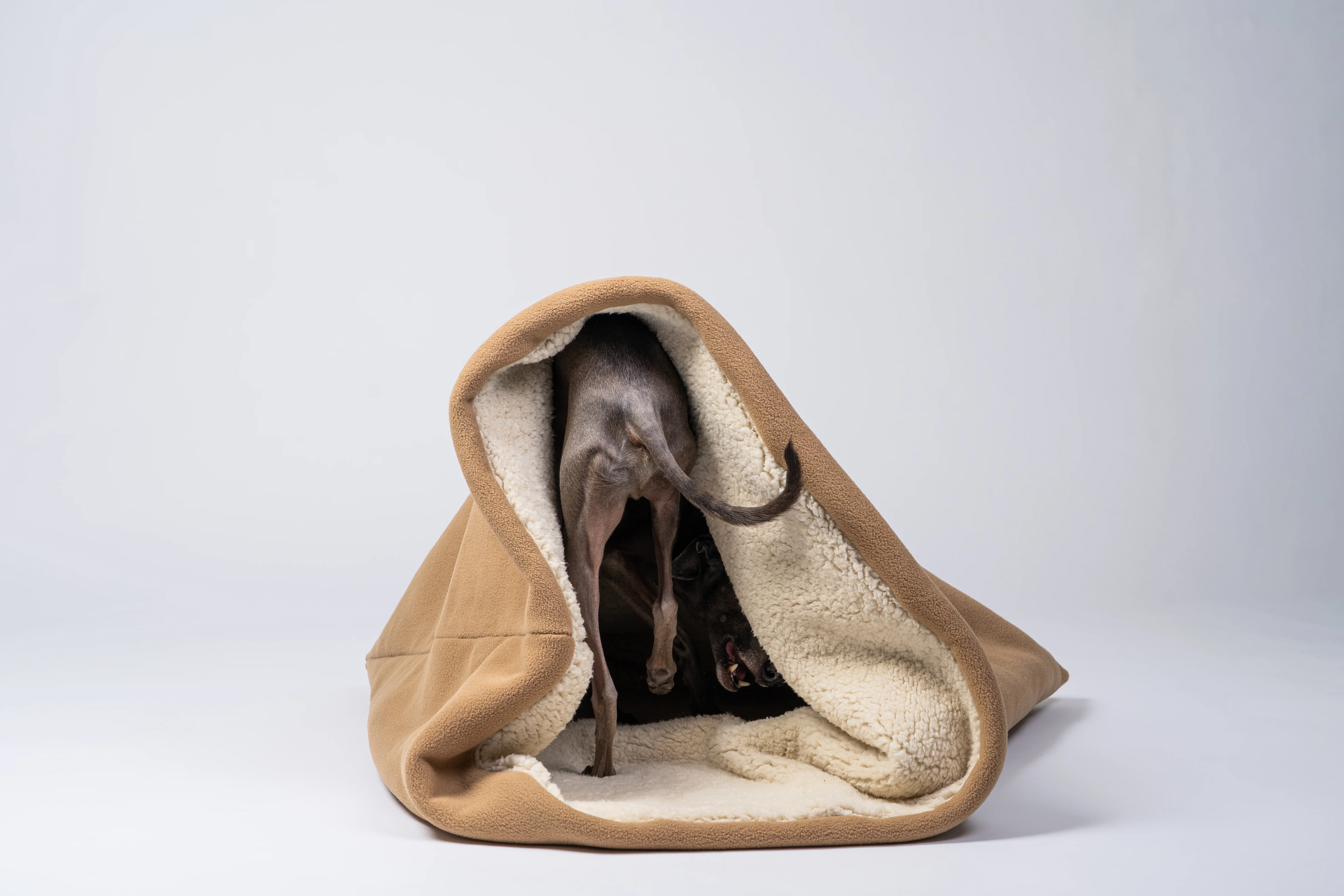 Wellsoft Hundeschlafsack Beige - Image 8