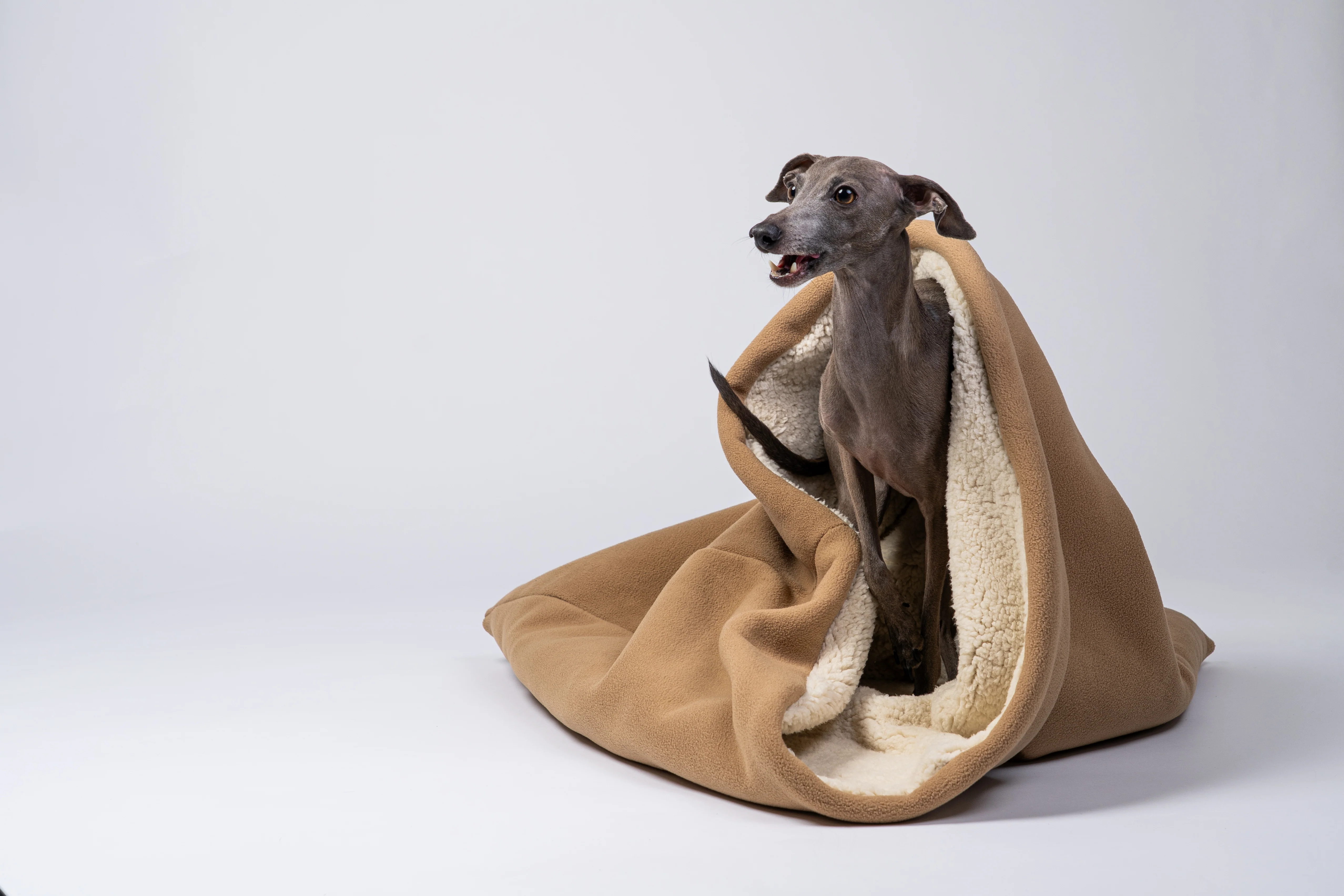 Wellsoft Hundeschlafsack Beige - Image 9